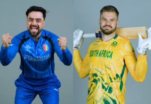 South Africa vs Afghanistan Live Score – Double Super Over Drama Sees SA Edge AFG Despite Gurbaz’s Explosive Sixes